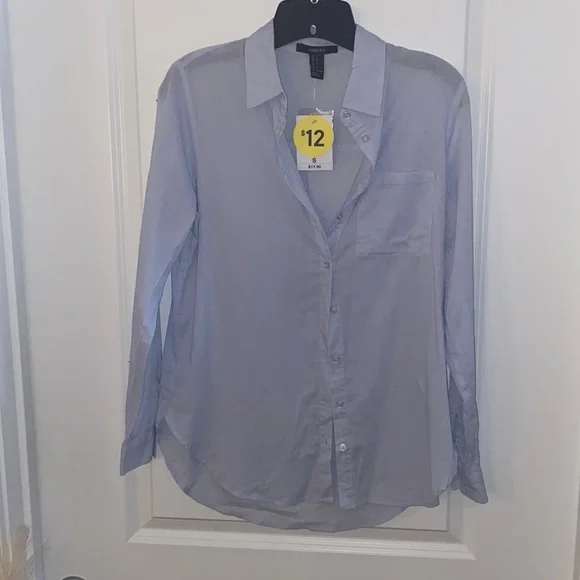 Forever 21 Button Up Shirt - Picture 1 of 3